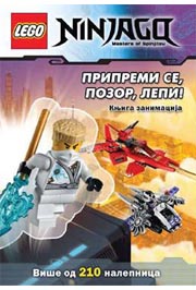 LEGO NINJAGO PRIPREMI SE POZOR LEPI 212 NALEPNICA 