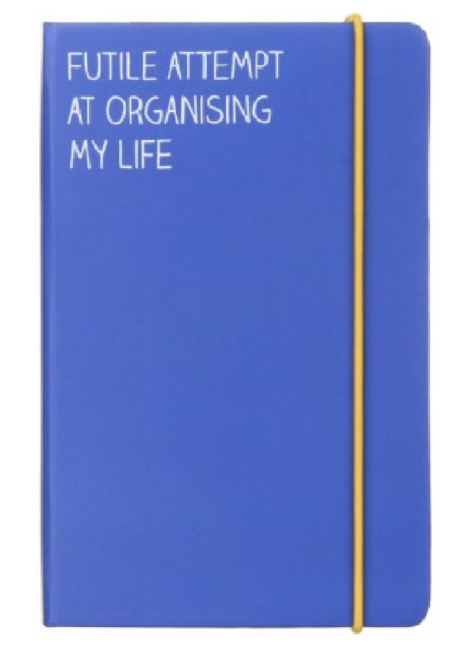 A6 FUTILE ATTEMPT NOTEBOOK BLUE 