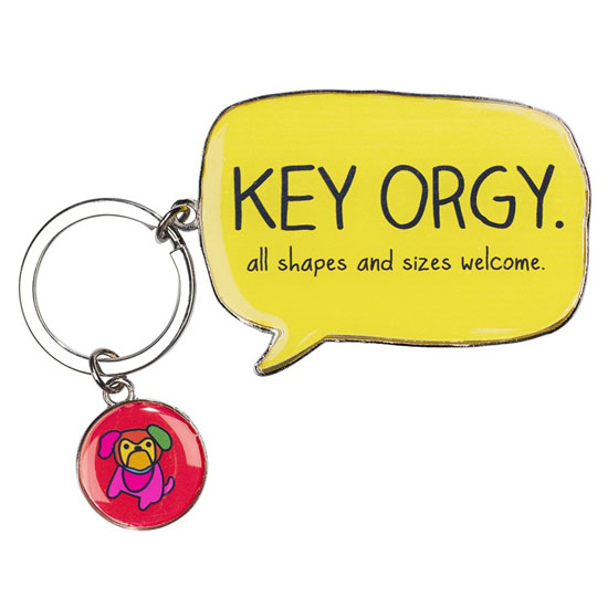 KEYRING KEY ORGY 