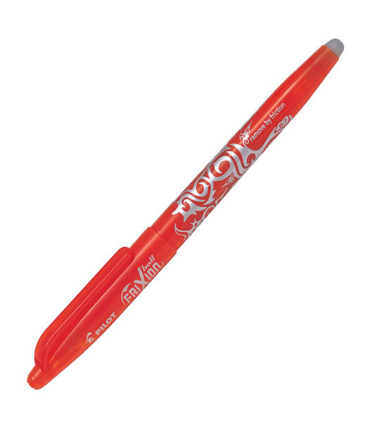 Roler gel olovka 0.7 PILOT FRIXION, Orange 