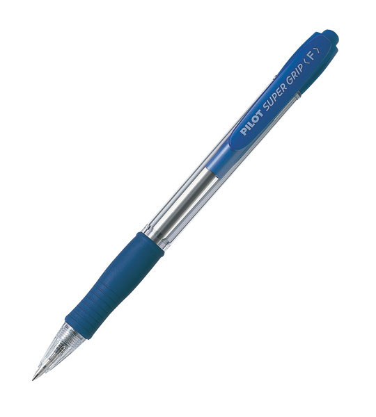 Hemijska olovka 0.7 PILOT SUPER GRIP, Plava 