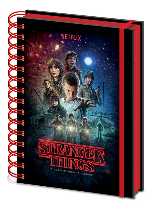 Notes A5 sa spiralom STRANGER THINGS 