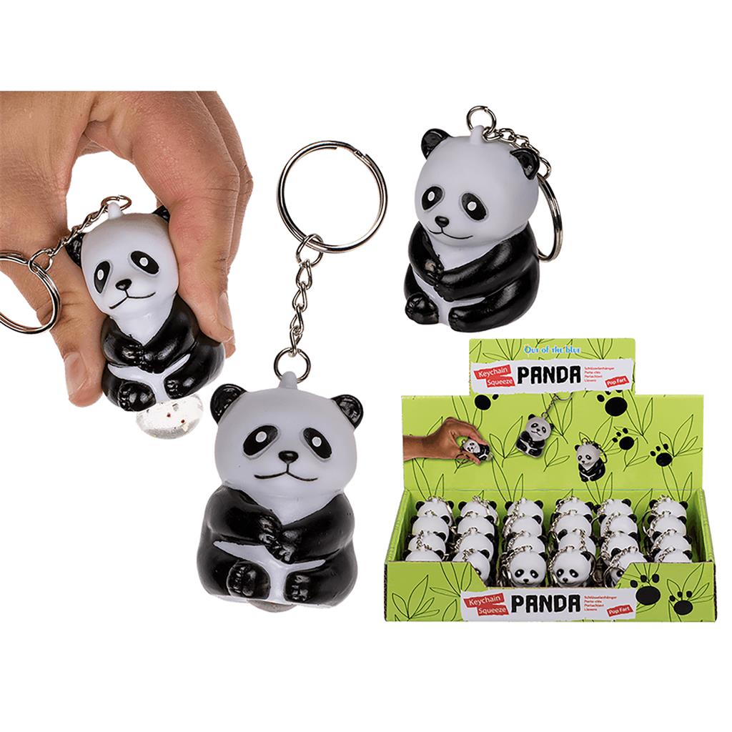 Privezak za Ključ METAL KEY CHAIN SQUEEZE PANDA 