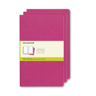 Notes MOLESKINE LG Set od 3, pink 