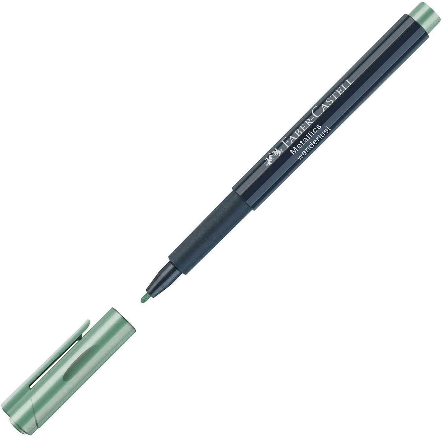 FABER CASTELL flomaster marker METALIK ZELENI 