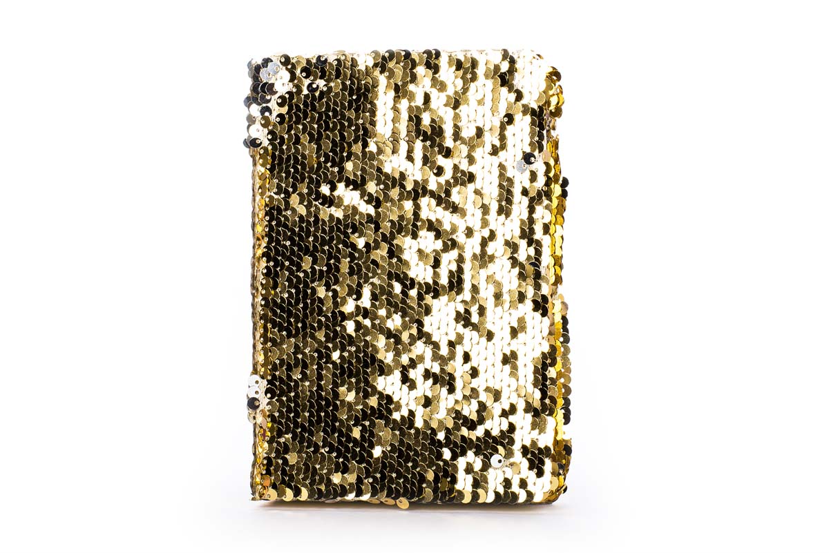 Notes GOLD GLITTER MINI 