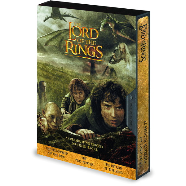 Premijum notes na linije A5 LORD OF THE RINGS 