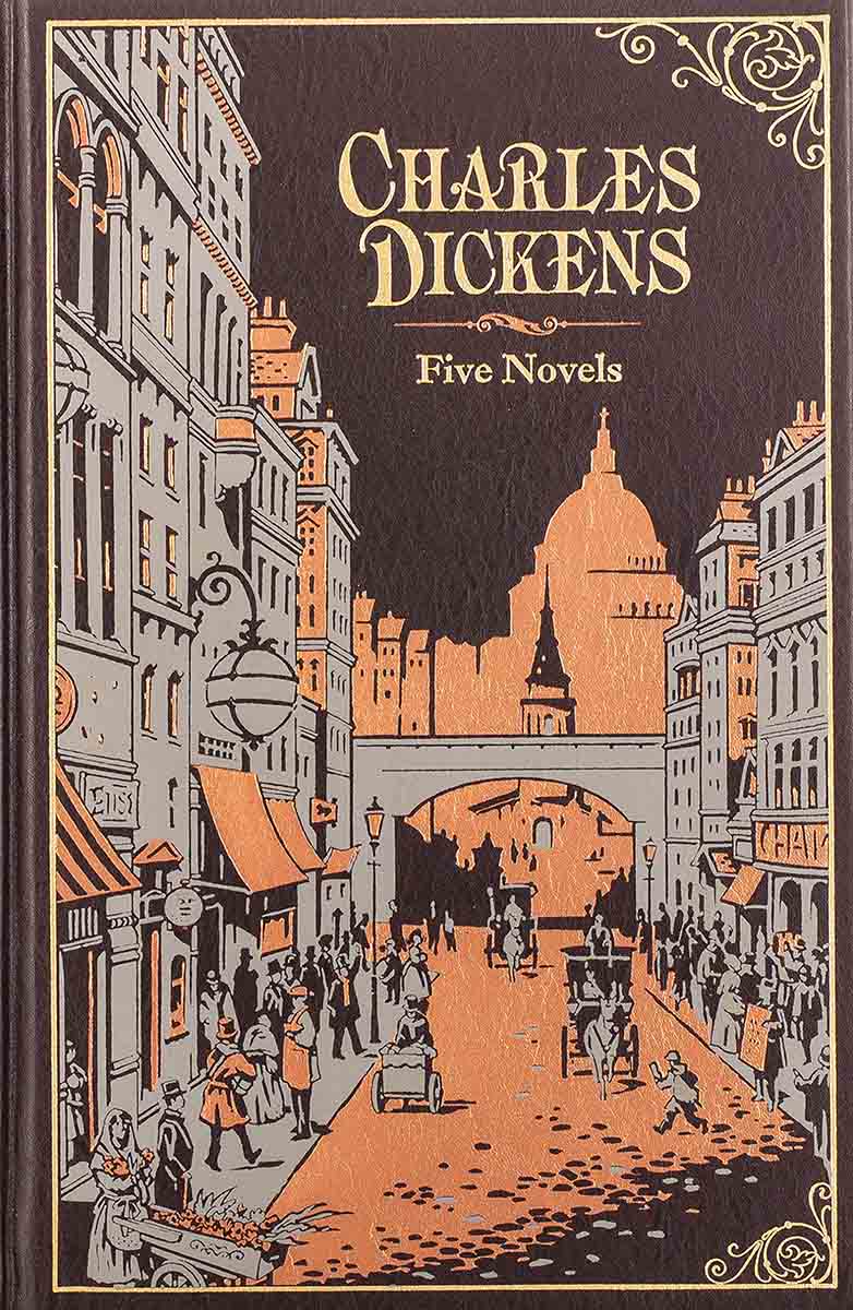 CHARLES DICKENS FIVE NOVELS hc 