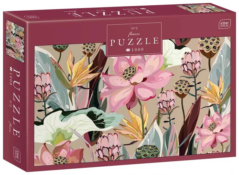 Puzzle FLOWERS 2 -  1000 delova 