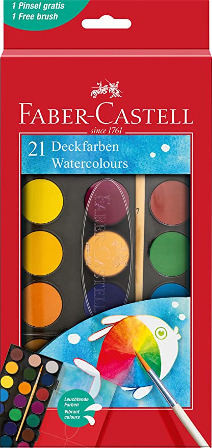 FABER CASTELL vodene boje 21kom 