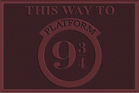 HARRY POTTER otirač PLATFORM 9 3/4 