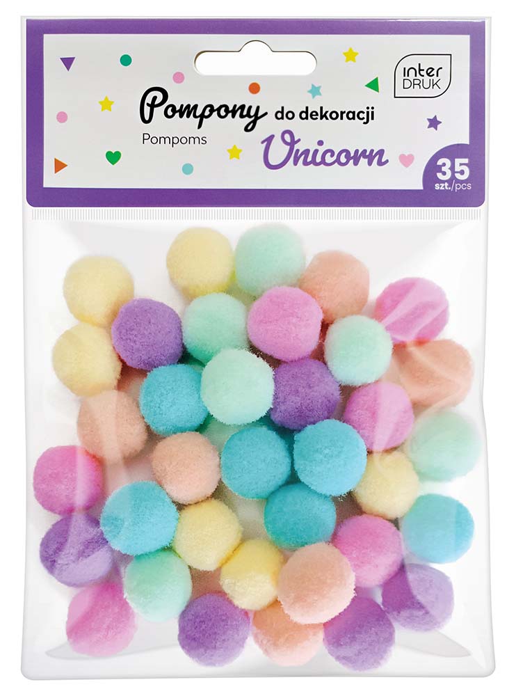 POM POM DEKORATIVNI PASTELNI 