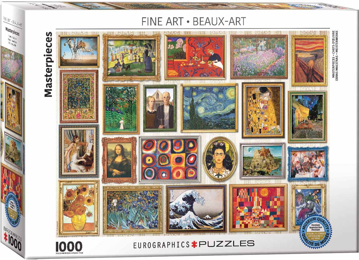 Puzzle 1000kom FINE ART COLLAGE 