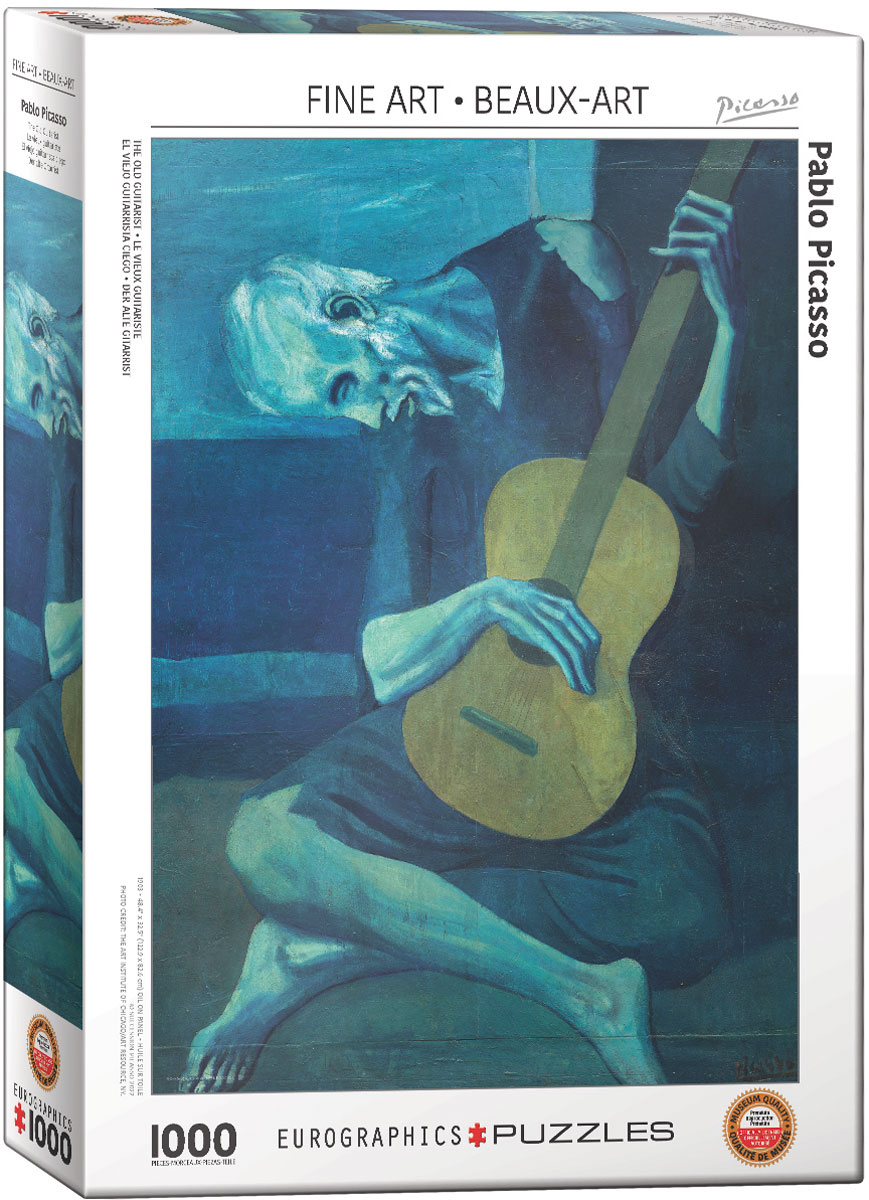 Puzzle 1000kom THE OLD GUITAR PLAYER PICASSO 