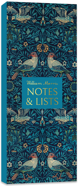 Notes i to do lista WILLIAM MORRIS - BIRDS 