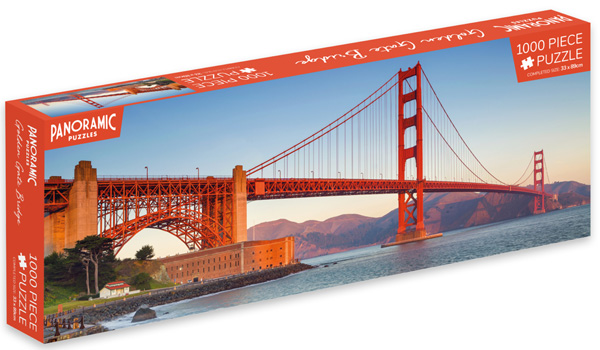 Puzzle GOLDEN GATE panorama 1000kom 