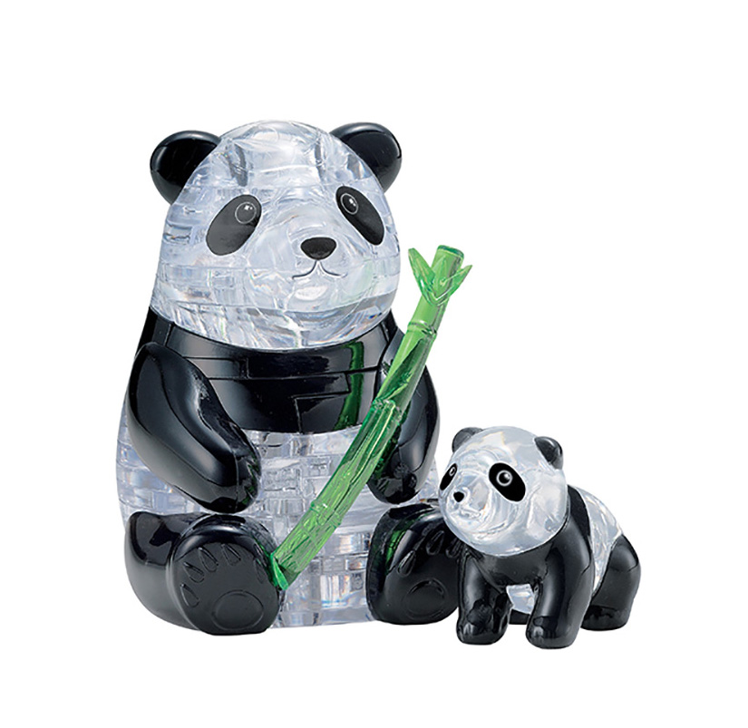 3D kristalna figurica za slaganje 2 PANDAS 