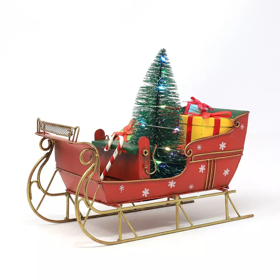 Novogodišnja svetleća dekoracija CHRISTMAS SLEIGH 