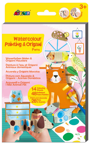 Kreativni set PAINTING & ORIGAMI - LJUBIMCI 