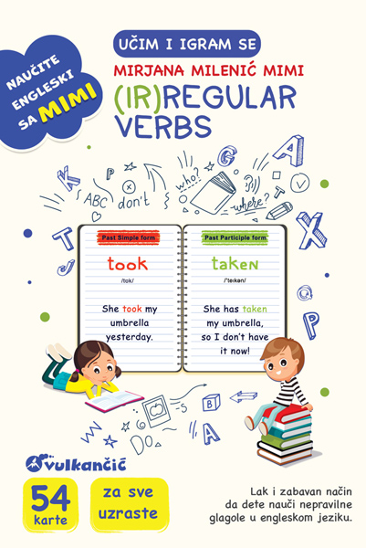 KARTE – UČIM I IGRAM SE – IR(REGULAR) VERBS 