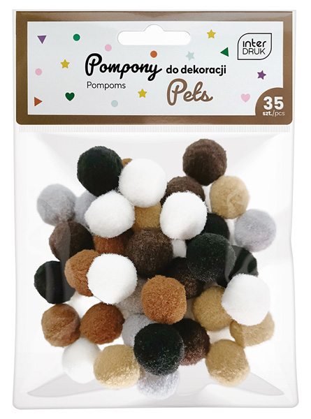 Pom pom-ovi 35kom  PETS 