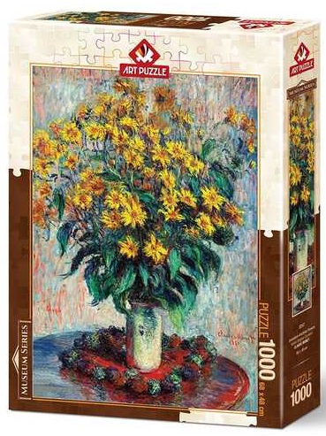 Puzzle MONE - JERUSALEM ARTICHOKE FLOWERS 1000kom 