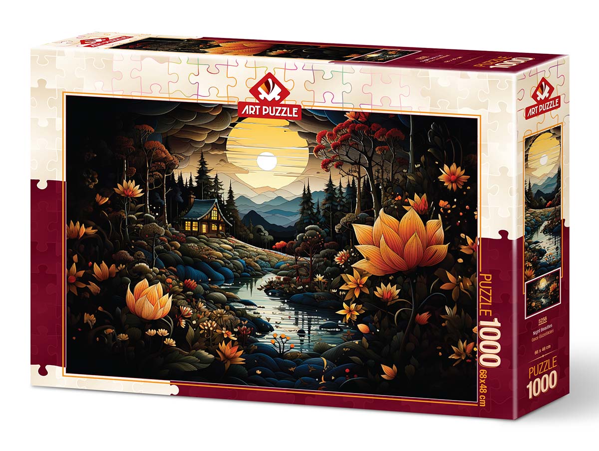 Puzzle 1000 NIGHT BEAUTIES 