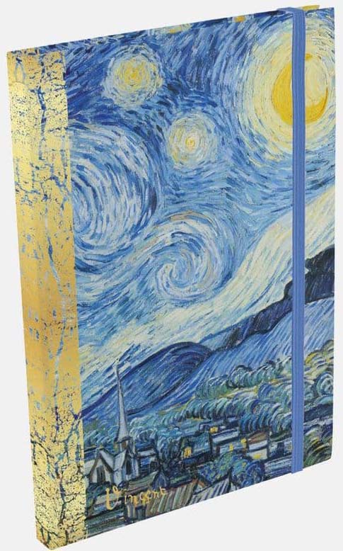 Notes A5 na linije VAN GOGH - STARRY NIGHT 