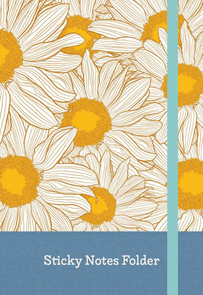 Notes A5 sa samolepljivim papirićima HAZY DAISIES 