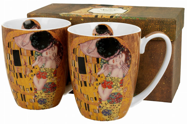 Set dve šolje THE KISS CLASSIC GUSTAV KLIMT - 280ml 