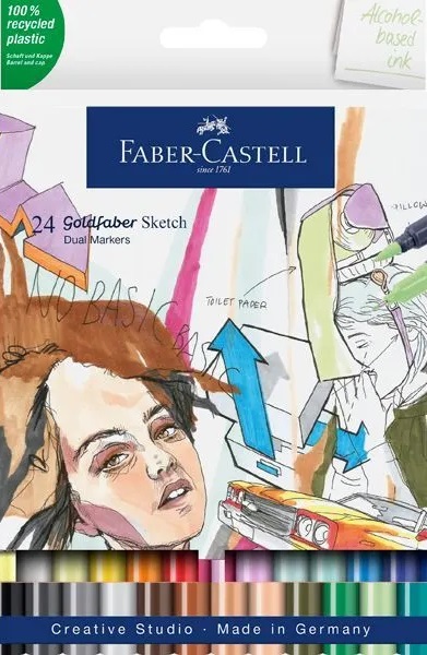 FABER CASTELL dual markeri GOFA 1/24 