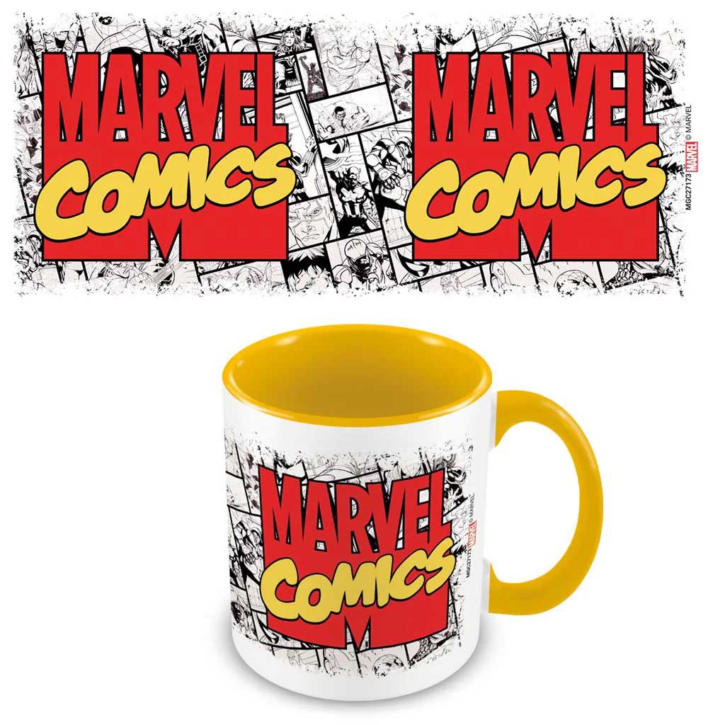 Šolja MARVEL COMICS Logo Yellow 