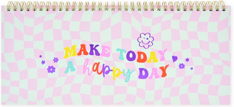 Stoni planer MAKE TODAY A HAPPY DAY 30x13cm 