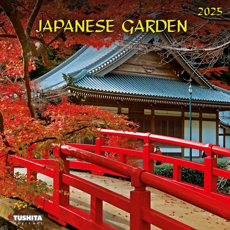 Zidni kalendar JAPANESE GARDEN 2025 