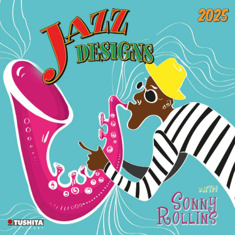 Zidni kalendar JAZZ DESIGNS 2025 