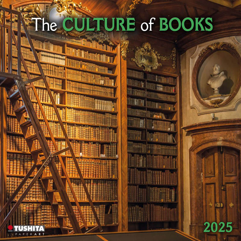 Zidni kalendar THE CULTURE OF BOOKS 2025 