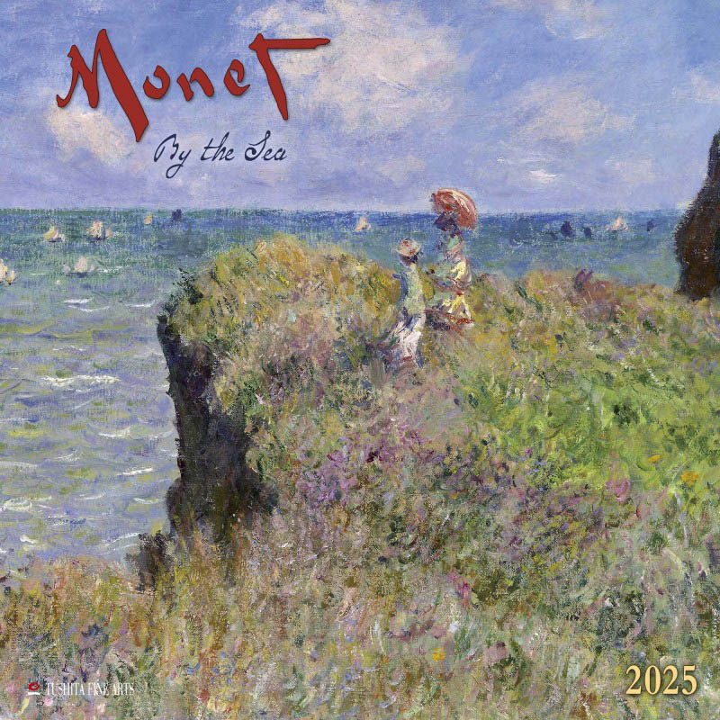 Zidni kalendar CLAUDE MONET - BY THE SEA 2025 