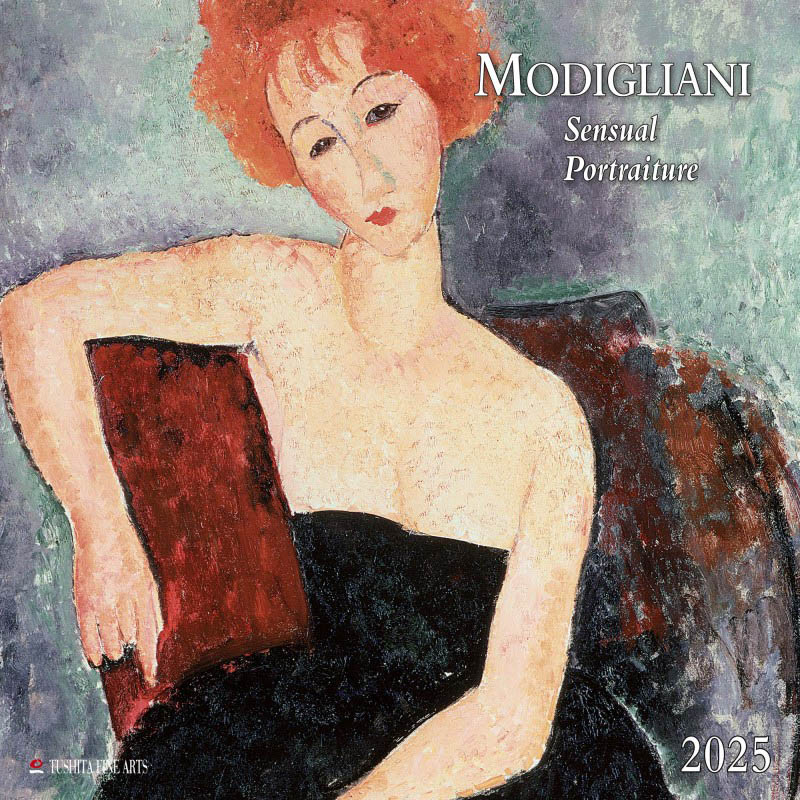 Zidni kalendar AMEDEO MODIGLIANI - SENSUAL PORTRAITS 2025 