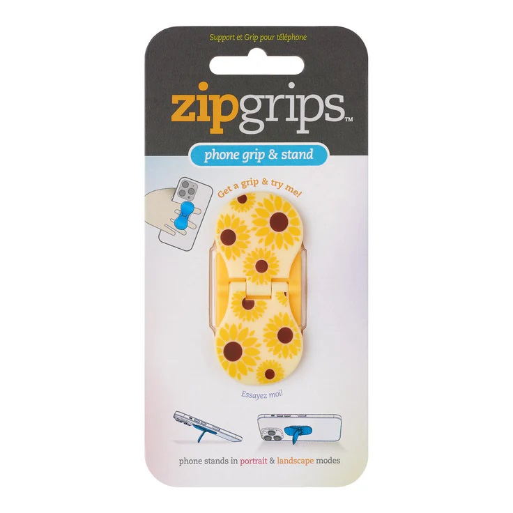 Držač za telefon sa postoljem ZIPGRIPS SUNFLOWER 