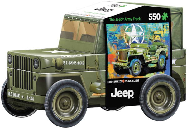 Puzzle MILITARY JEEP 550kom 