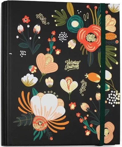 VICTORIA'S JOURNALS nedeljni planer B5 FLOWERS 