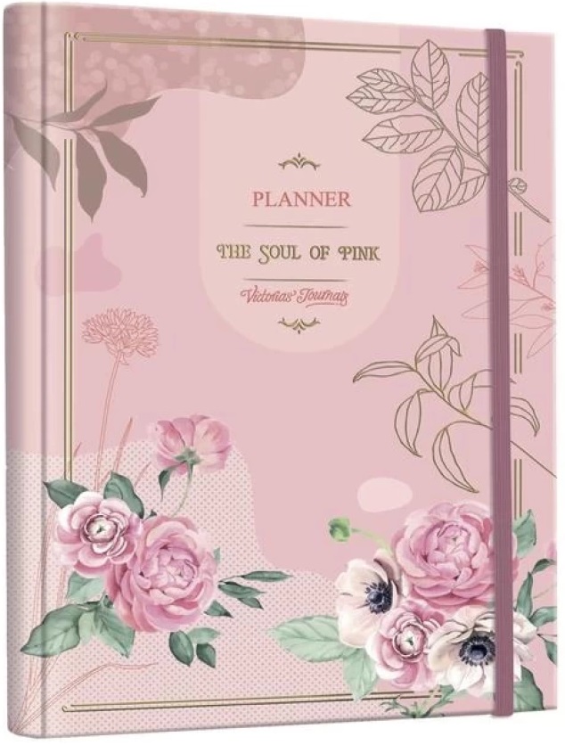 VICTORIA'S JOURNALS nedeljni planer B5 THE SOUL OF PINK 