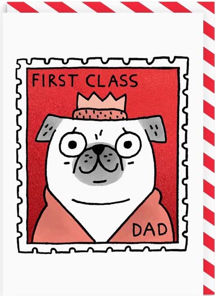 Čestitka FIRST CLASS DAD 