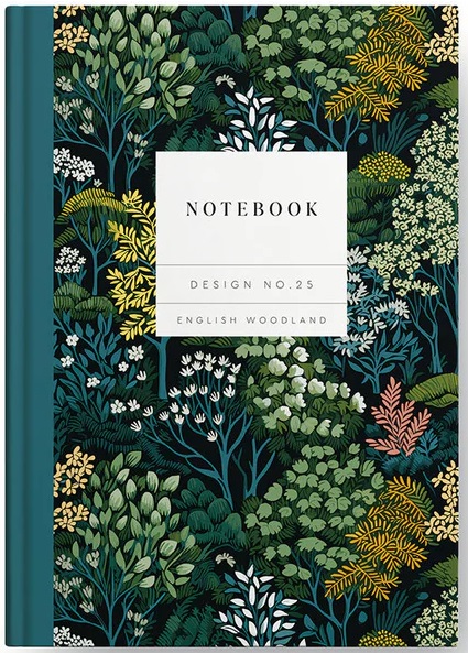 Notes A5 na linije TP ENGLISH WOODLAND KALEIDO 