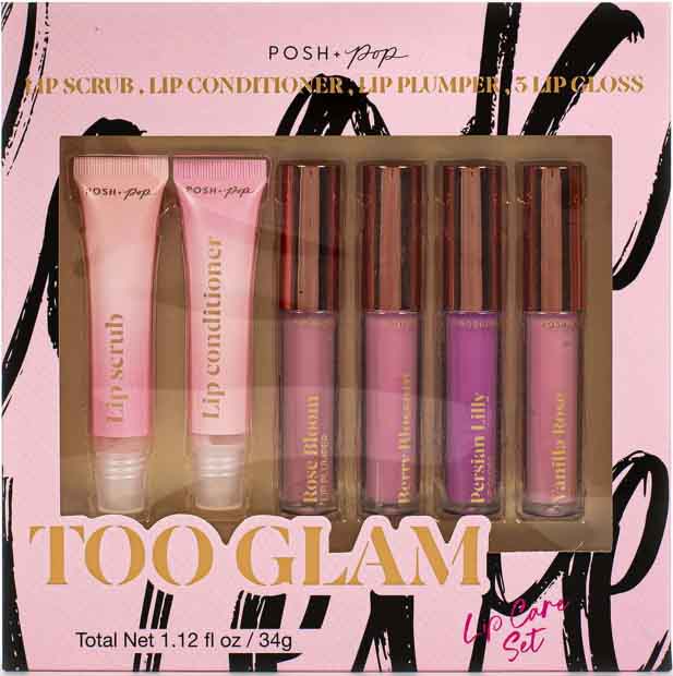 Lip balm care set 6 