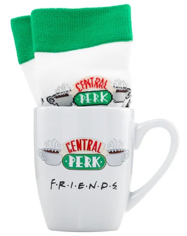 FRIENDS poklon set (šolja i čarape) CENTRAL PERK 