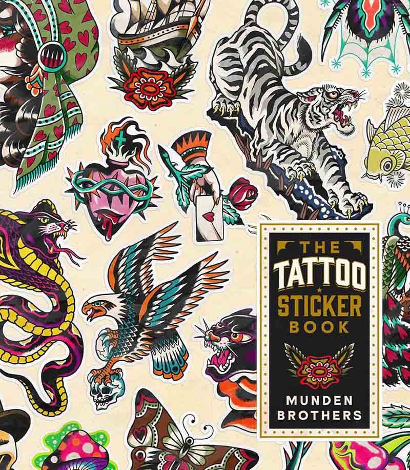 THE TATTOO STICKER BOOK 