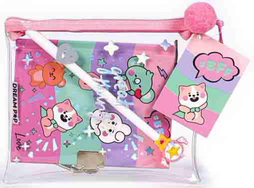 Set PVC torbica SECRET DIARY+PEN 