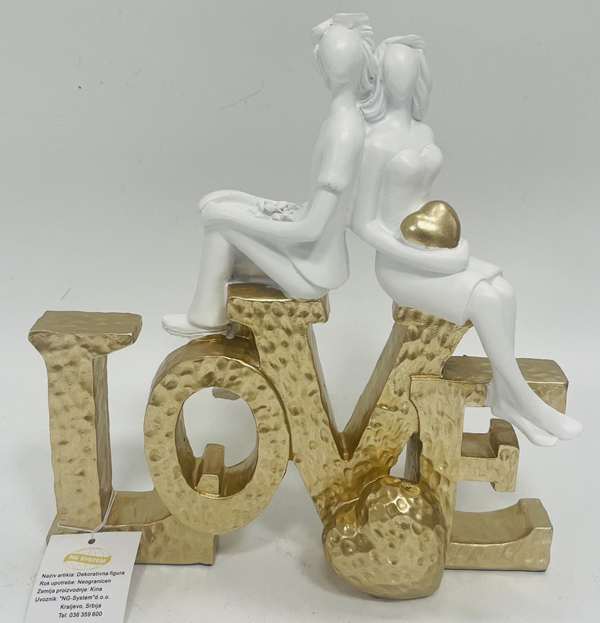 Dekorativna figura LOVE 