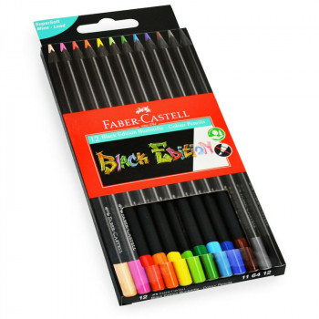 FABER CASTELL drvene bojice Black Edition 